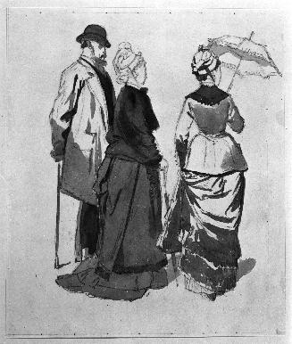 Man with Two Women