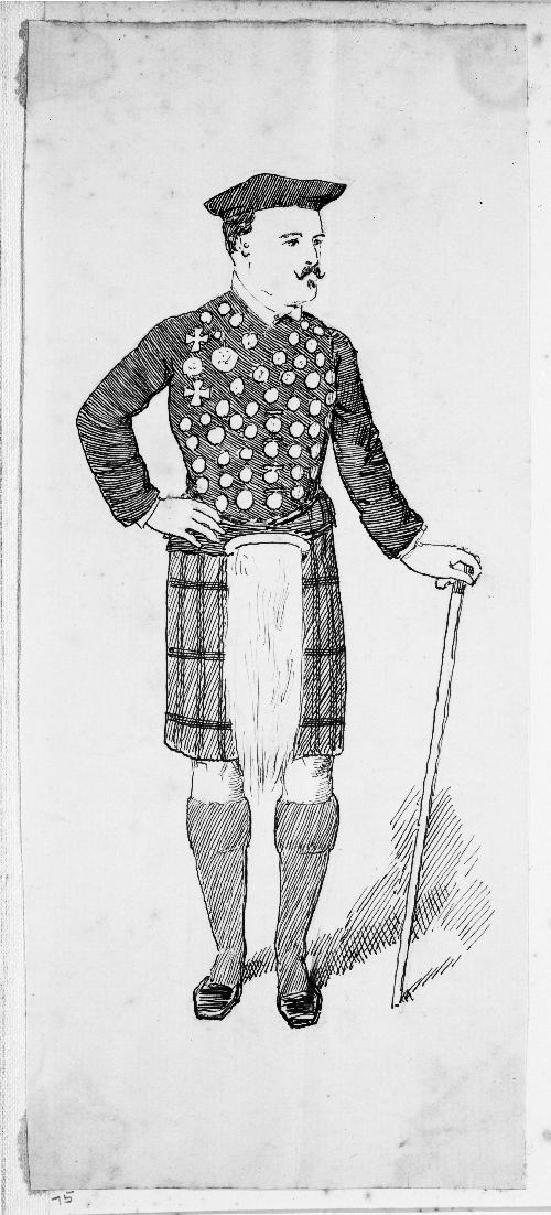 Scotsman with a Cane