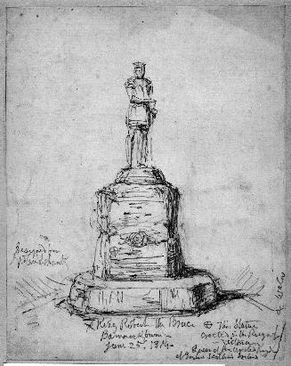 Design for a Monument to Robert the Bruce the Second