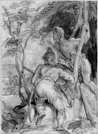 Illustration to "Robinson Crusoe"