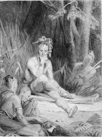 Illustration to Washington Irving's "Sketchbook," Indian