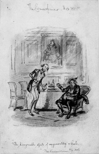 Illustration to "The Commissioner," The Disagreeable Effects