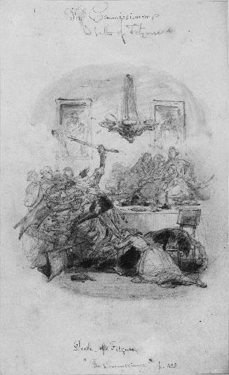 Illustration to "The Commissioner," Death of Fitzurse