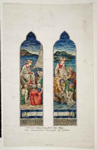 Christ Preaching from the Ship, Miraculous Draught of Fishes