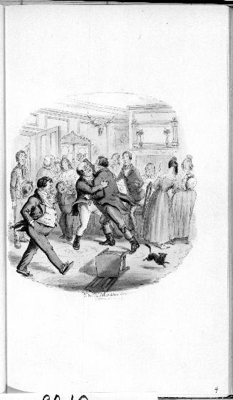 Illustration to Dickens's "Pickwick Papers" [p. 4]
