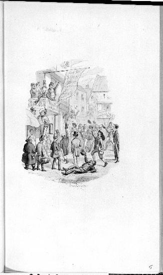 Illustration to Dickens's "Pickwick Papers" [p. 5]