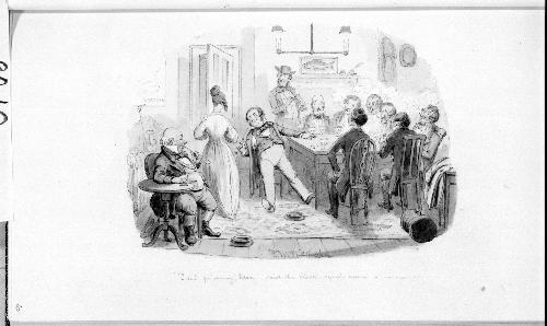 Illustration to Dickens's "Pickwick Papers" [p. 6]