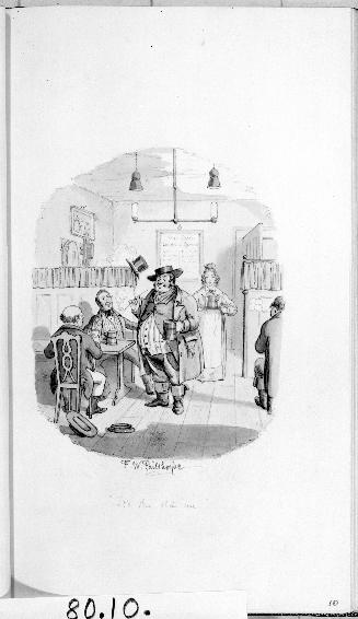 Illustration to Dickens's "Pickwick Papers" [p. 10]