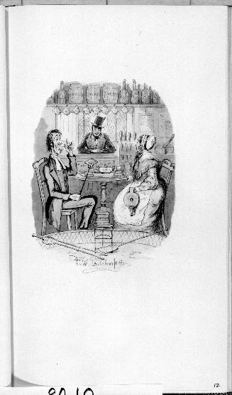 Illustration to Dickens's "Pickwick Papers" [p. 12]