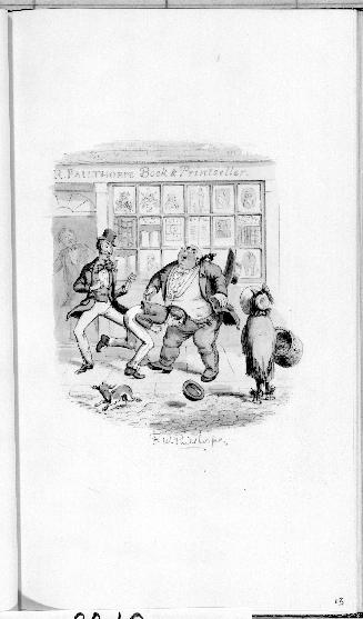 Illustration to Dickens's "Pickwick Papers" [p. 13]