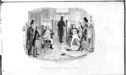 Illustration to Dickens's "Pickwick Papers" [p. 19]