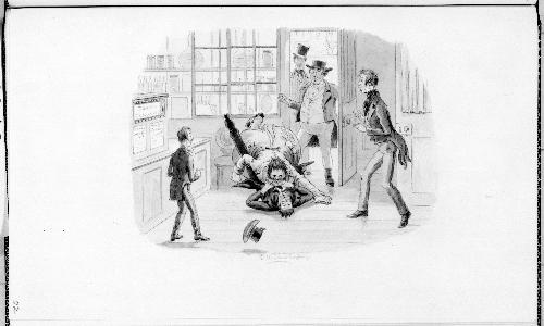 Illustration to Dickens's "Pickwick Papers" [p. 22]