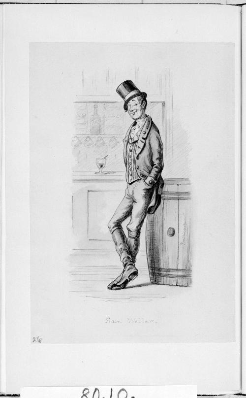 Illustration to Dickens's "Pickwick Papers" [p. 26]