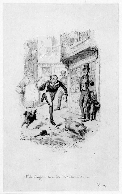 Illustrations to "Oliver Twist" [p. 25]