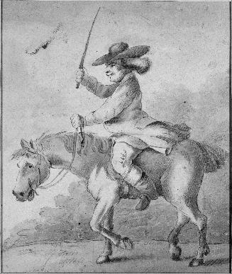Illustration to "Academy for Grown Horsemen"