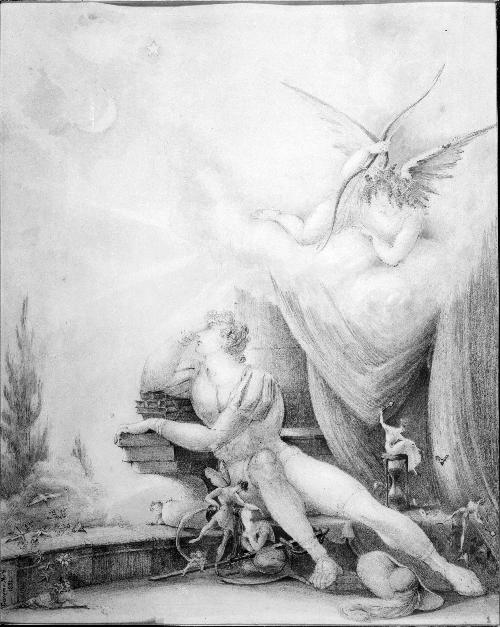 Illustration to "Rape of the Lock," Canto II