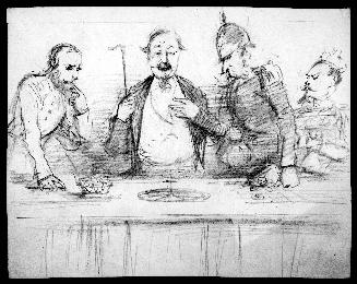 Four Men, including Napoleon III