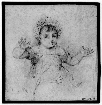 Child with Hands Raised