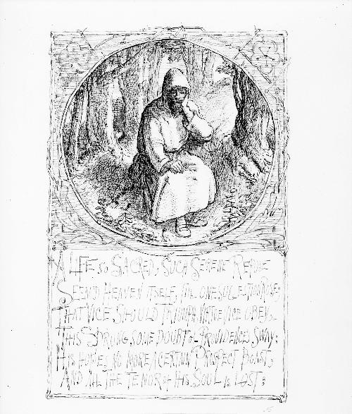 Illustrations toThomas Parnell's "Hermit"