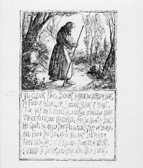 Illustrations toThomas Parnell's "Hermit"