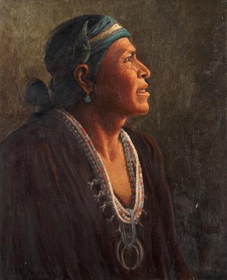 Ta-otza-begay, also called Meguelito, Navaho Medicine Man