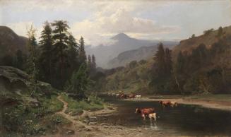 Mountain Landscape with Cattle