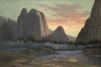 Yosemite View, Sunset