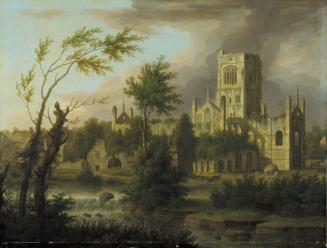 South East View of Kirkstall Abbey, Yorkshire
