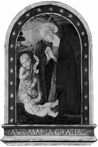 Madonna and Child with Saint John