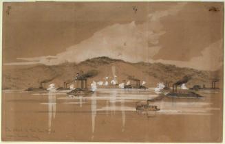 The Attack of the Gun Boats upon Grand Gulf