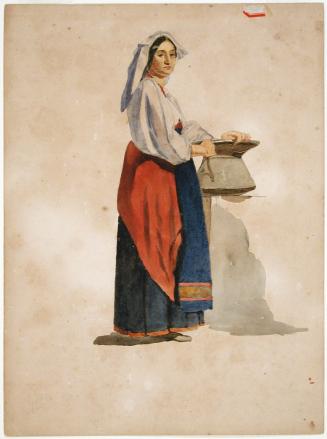 Standing Woman with Water Jug