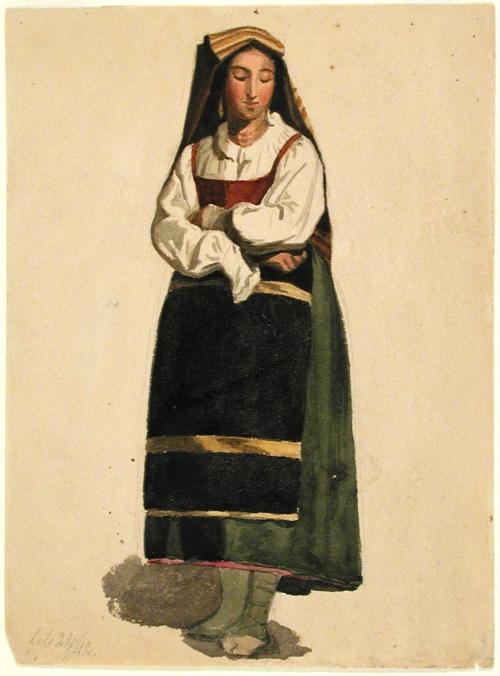 Standing Woman with Folded Arms