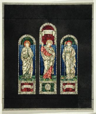 Saint Ursula; Salvator Mundi; Saint Etheldreda