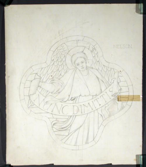 Tracery - Angel with Scroll