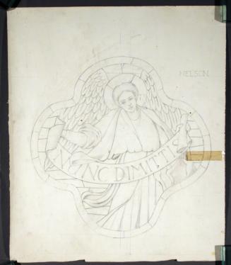 Tracery - Angel with Scroll