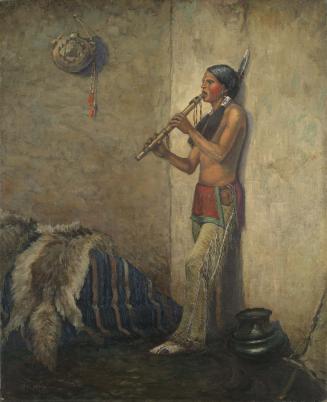 Indian with Flute