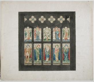 Angels; Tree with Dove; Saint George; Ruth; Virgin and Child; Phoebe; Saint Luke