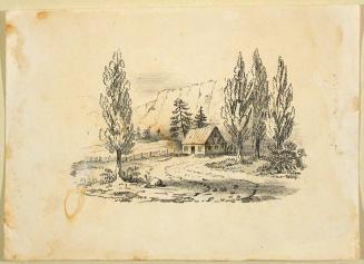 Landscape with House and Trees, 1868