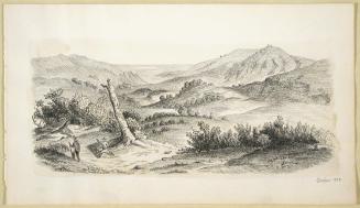 Landscape with Hills and Two Figures, October 1872