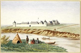 Fort Garry in 1871, October 29, 1890