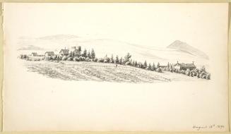 Landscape with Trees and Buildings, August 18, 1894