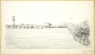Landscape with Bell Tower, June 13, 1904