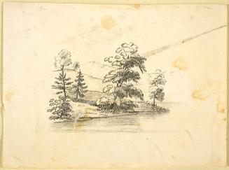 Landscape with Trees and Body of Water