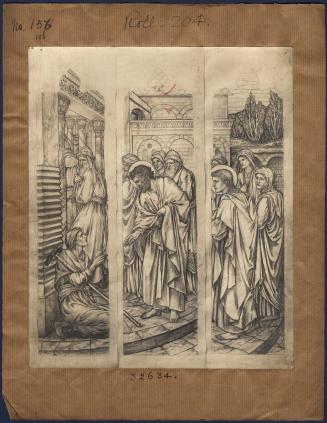 Saint Peter and Saint John Healing the Paralytic at the Beautiful Gate of the Temple