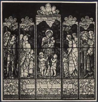 Saint Michael; Christ Blessing Children; Saint Raphael