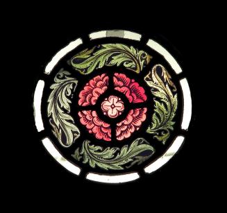 Roundel Panel from the David Healey Memorial Window from the Unitarian Chapel, Heywood, Lancashire