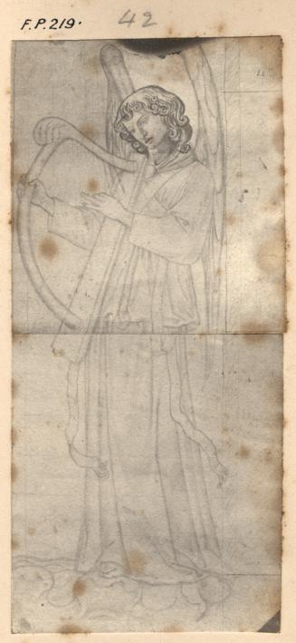 Minstrel Angel with Harp