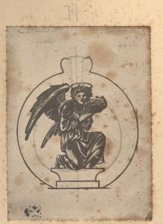 Emblems of Evangelists, Angel