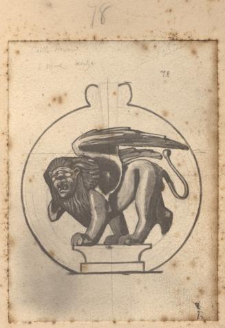 Emblems of Evangelists, Lion