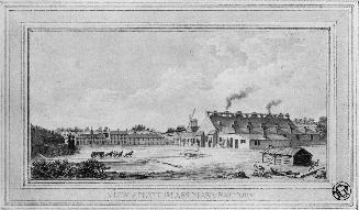 View of the Plate Glass Manufactory